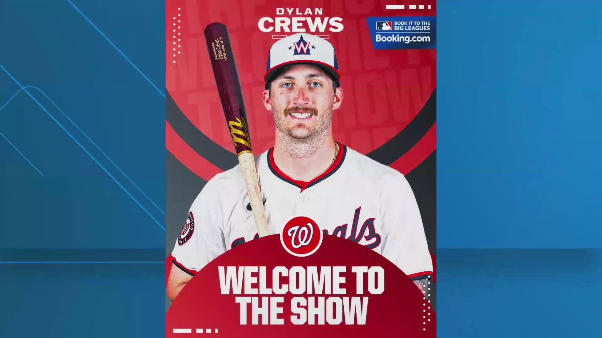 The Nationals Outfielder Dylan Crews will make his Major League Baseball debut against the New York Yankees on Monday night.