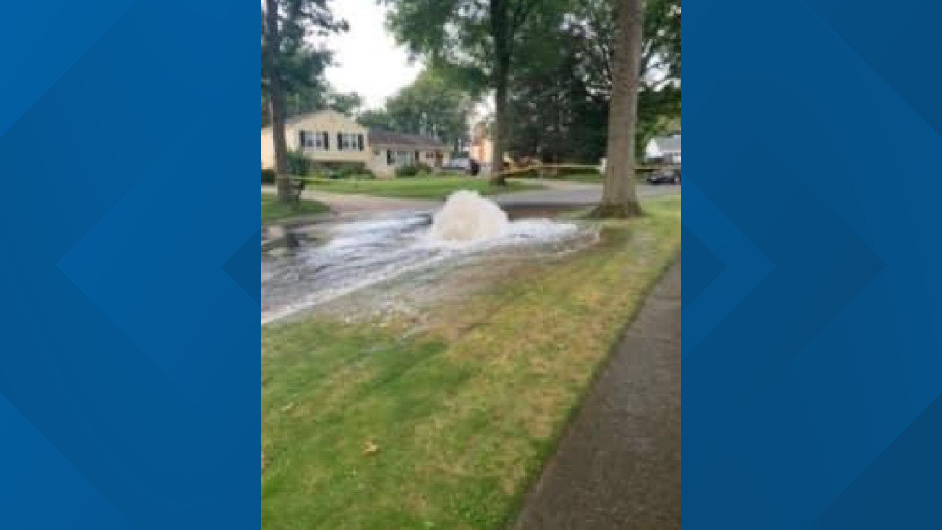 Water main break closes Lindley Terrace in Rockville