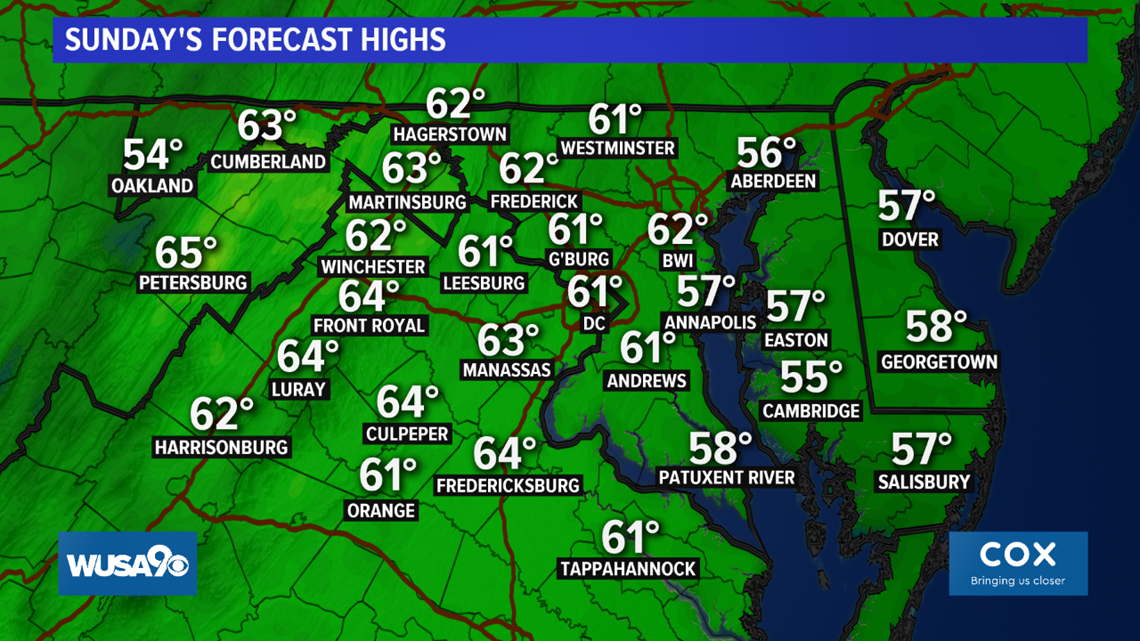 Here's the latest DC weather forecast | wusa9.com