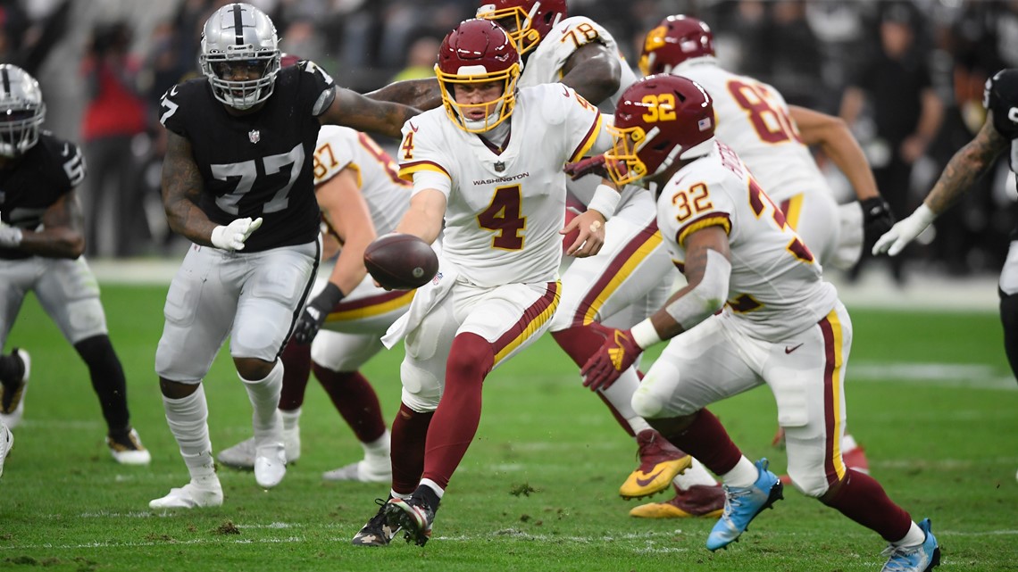 Washington Football Team beats Raiders on late field goal