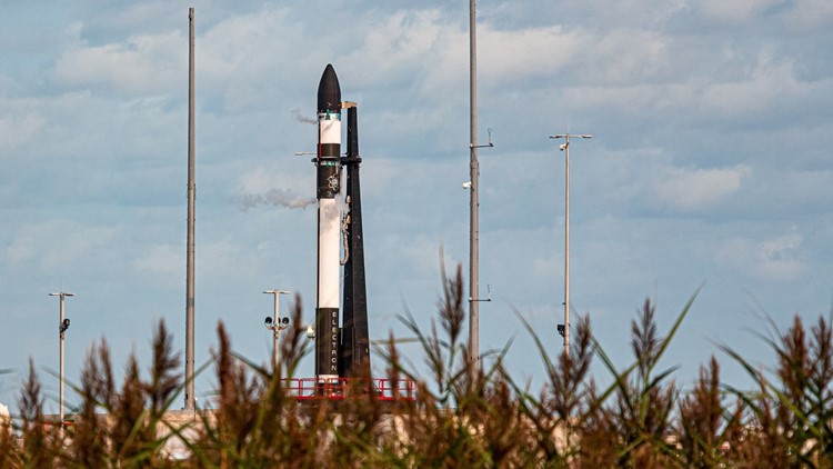 Electron rocket to lifts off in Virginia