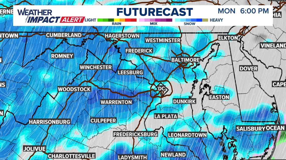 Cold blast, Arctic air to impact the DC region | wusa9.com