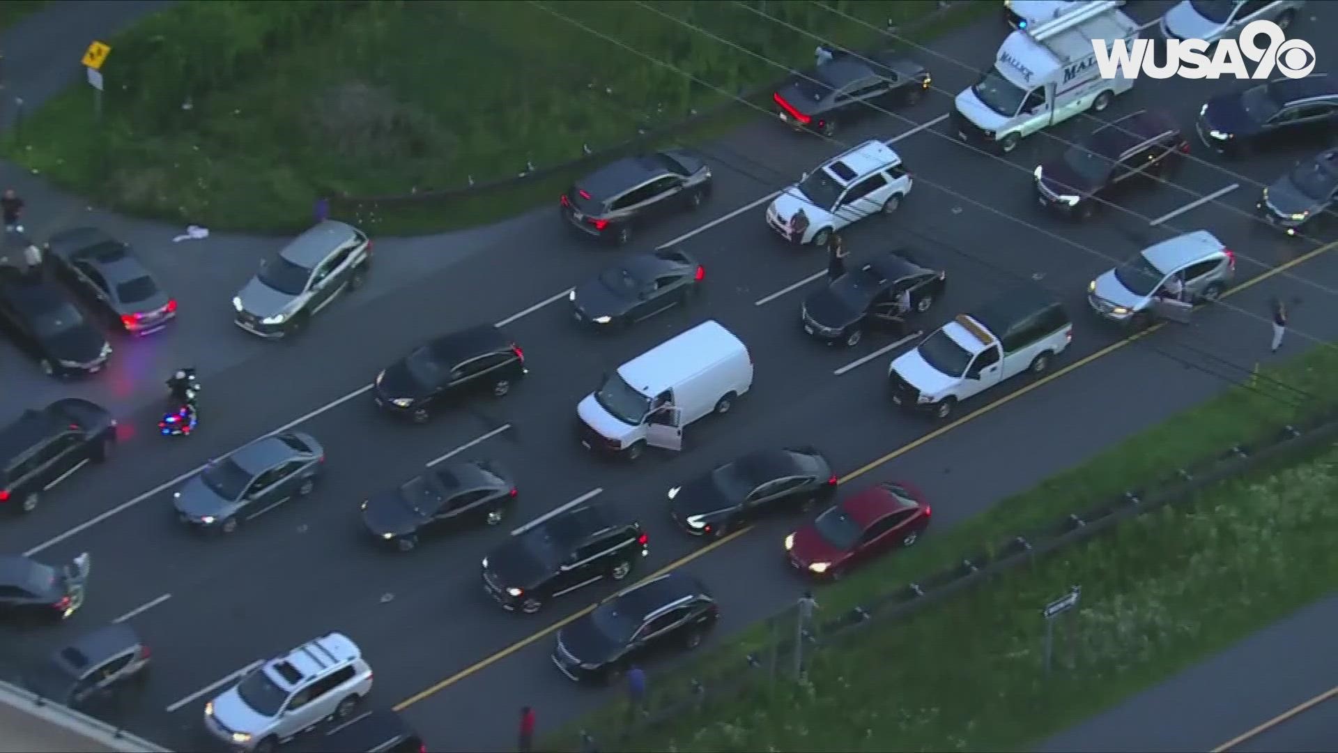 The Intercounty Connector (ICC) in Maryland is closed in both directions and police are investigating a serious crash.