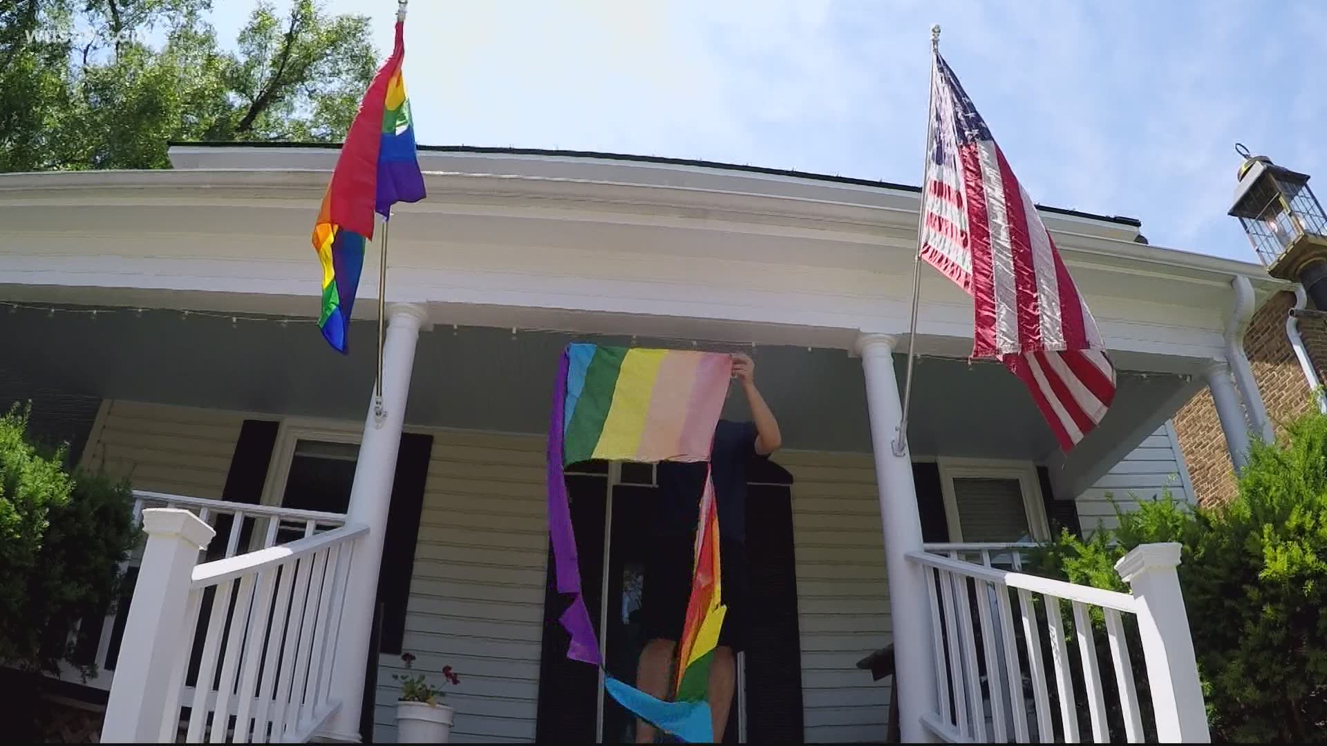 Victims of theft and vandalism of Pride flags in Lovettsville, Virginia say the town is trying to turn hate into love.