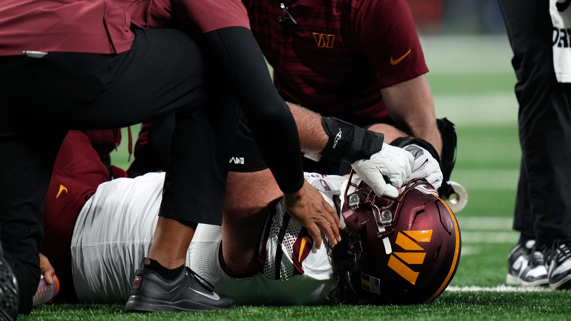 The Commanders suffered a big loss when Sam Cosmi went down with a knee injury. Coach Dan Quinn shared his thoughts on the loss, and the man.