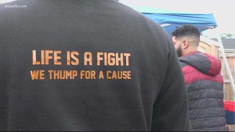'The Thumpyard' brings fighters together to end gun violence