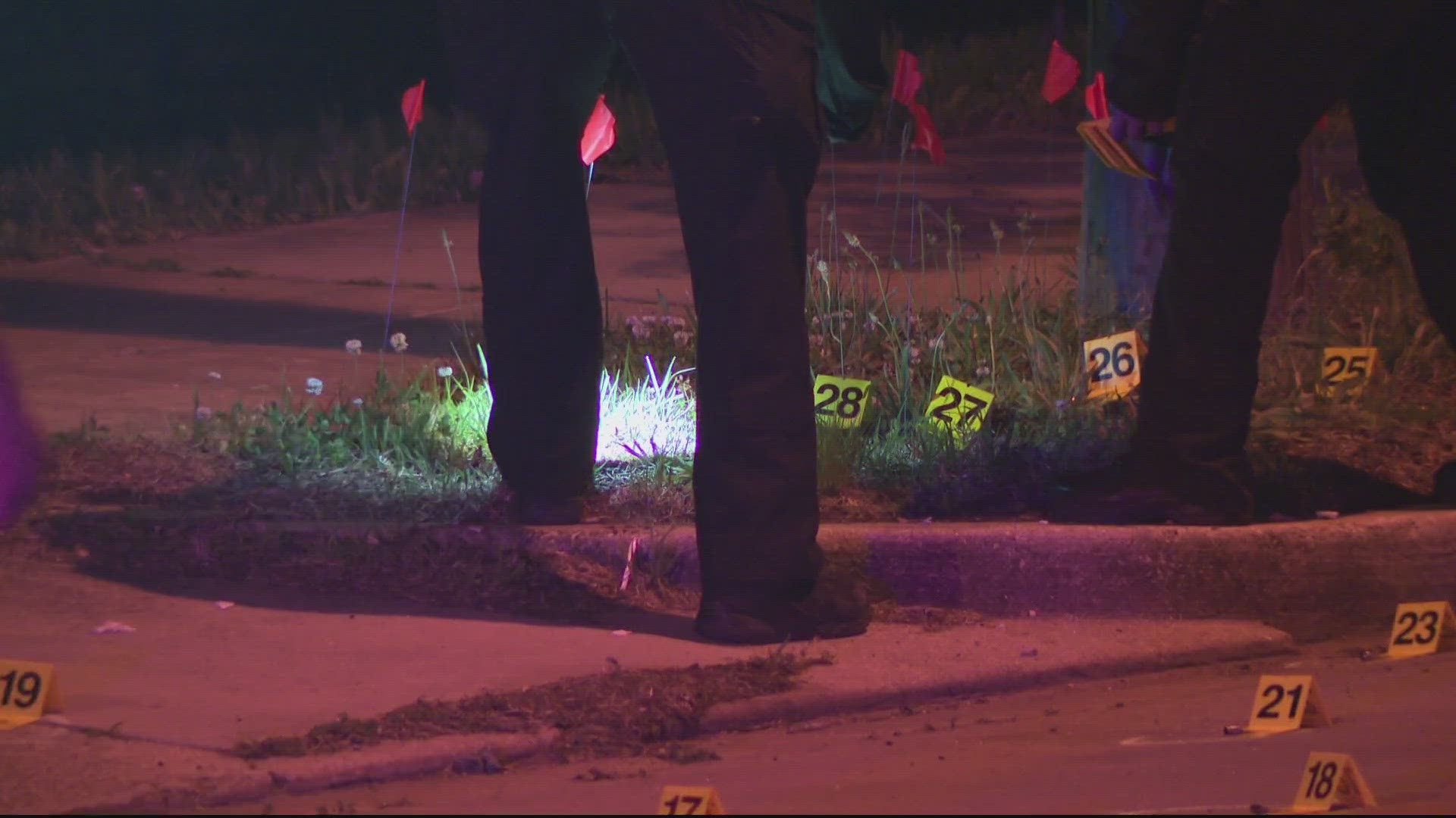 According to the Metropolitan Police Department, two men were found shot in the 400 block of Condon Terrace Southeast.