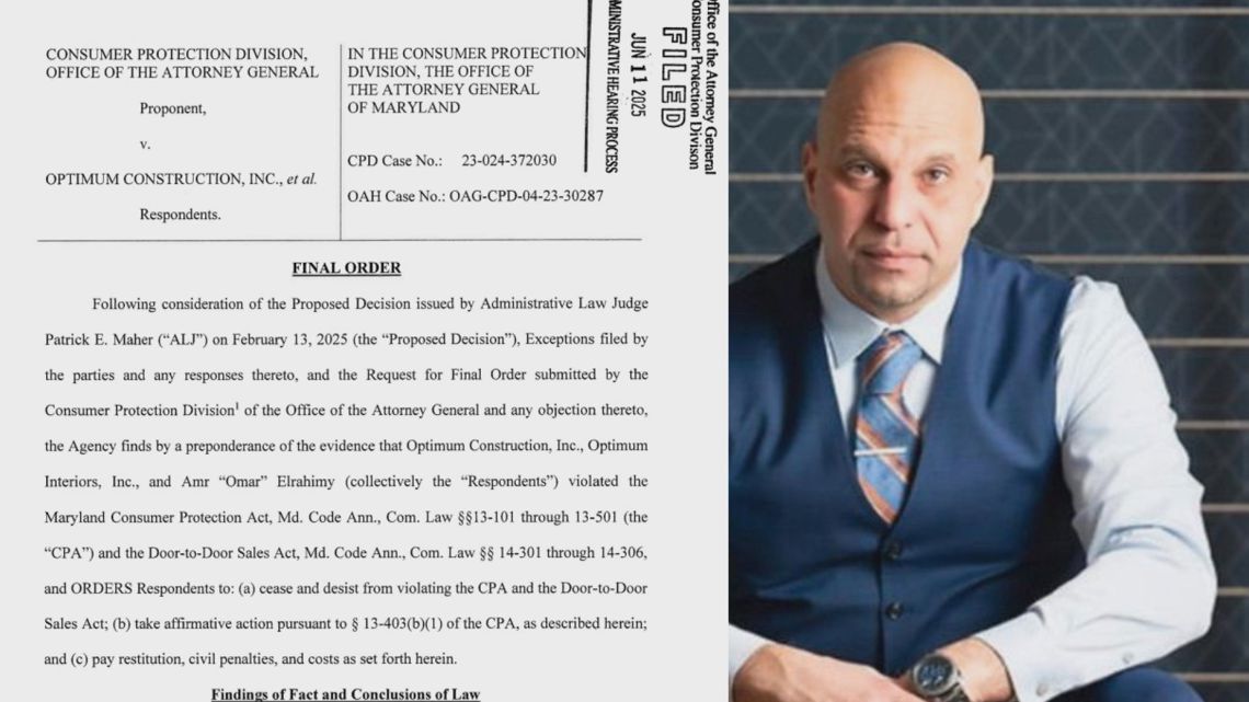 'Level of deceit is breathtaking' | Maryland slaps multimillion-dollar fine on contractor for unfair, deceptive practices