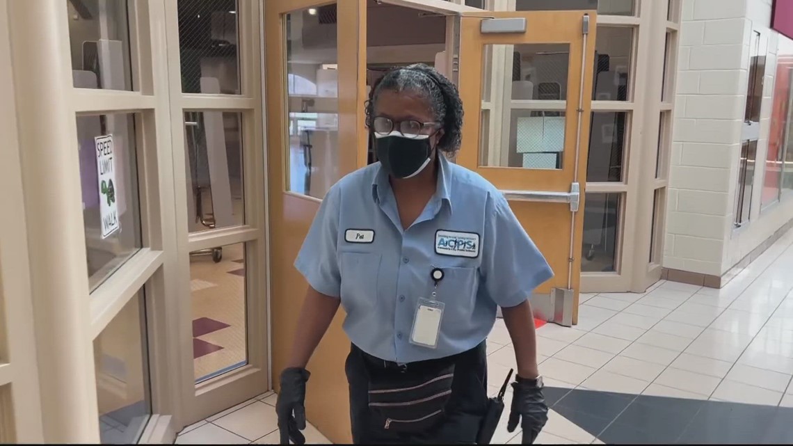 This ACPS custodian has been with the same school for 43 years | Get Uplifted