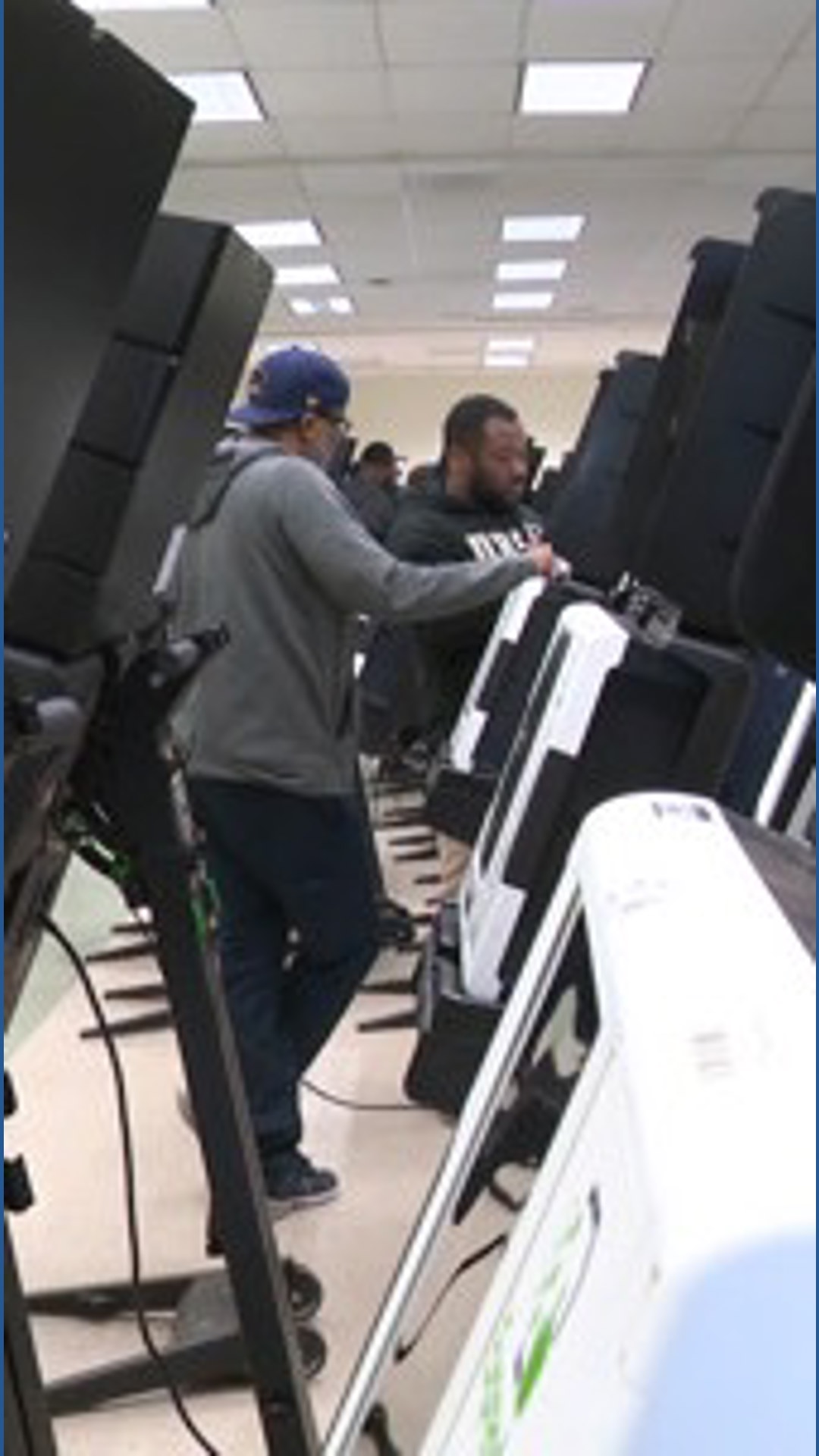 Ac Test Rig DC Election officials testing voting equipment | wusa9.com