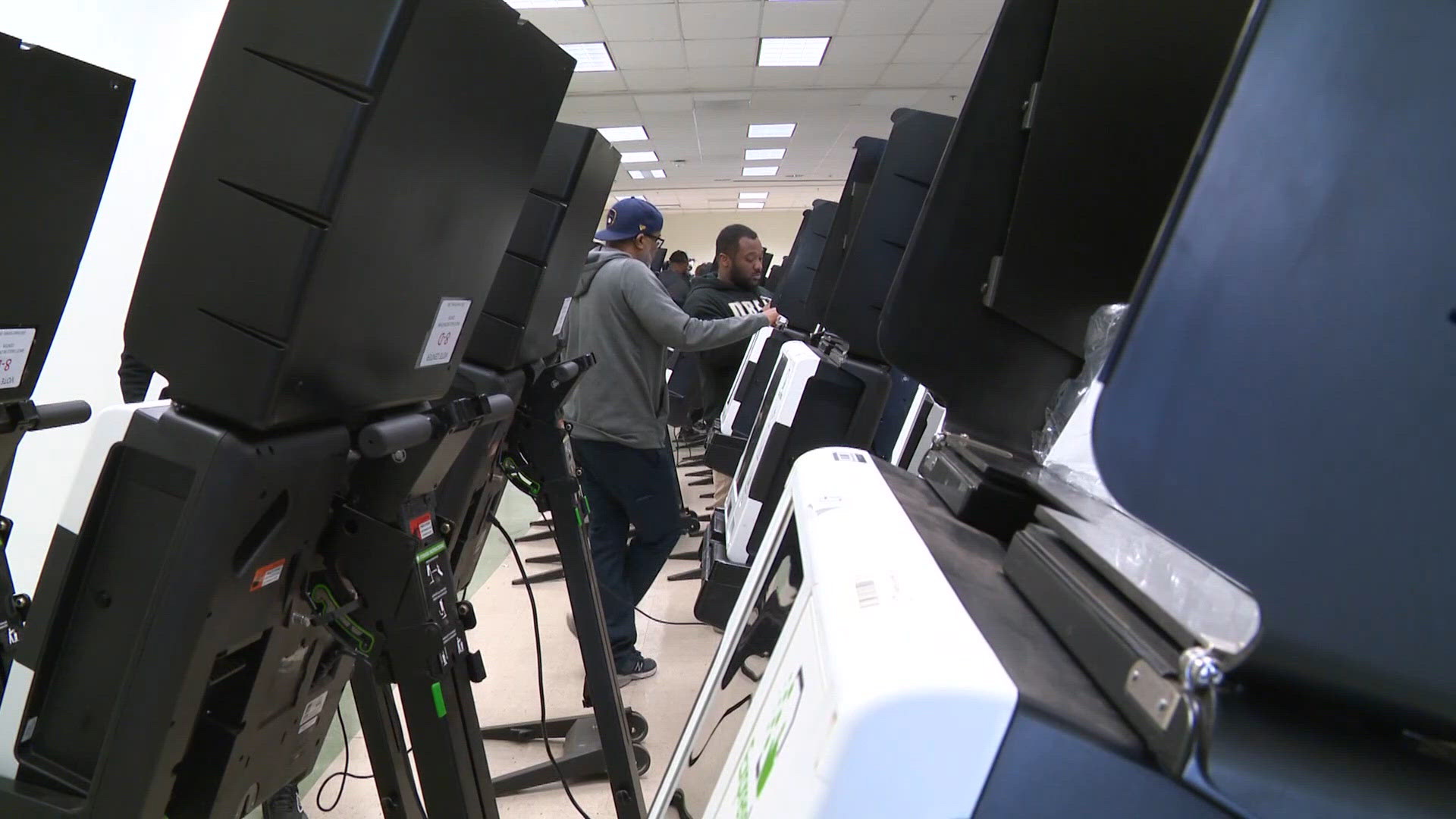 Ac Test Rig DC Election officials testing voting equipment | wusa9.com