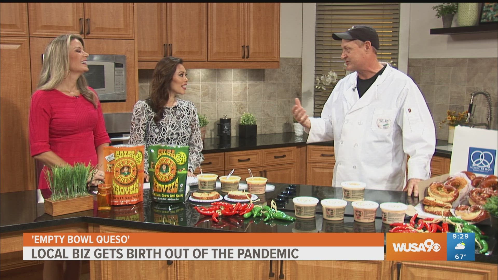 Jeff Fugate made homemade queso for his family and as gifts for friends. He founded Empty Bowl Queso during the pandemic and shares with the Great Day team!