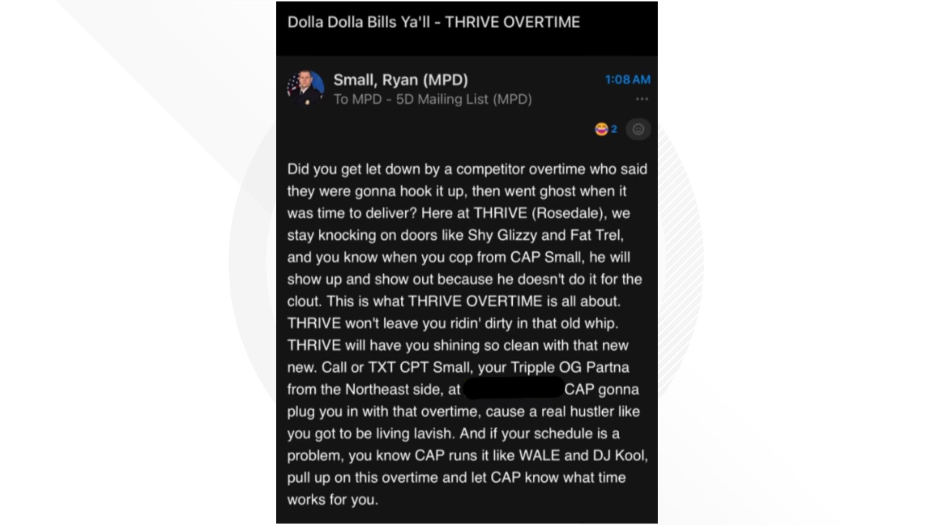 DC Police captain on leave after sending offensive email | wusa9.com
