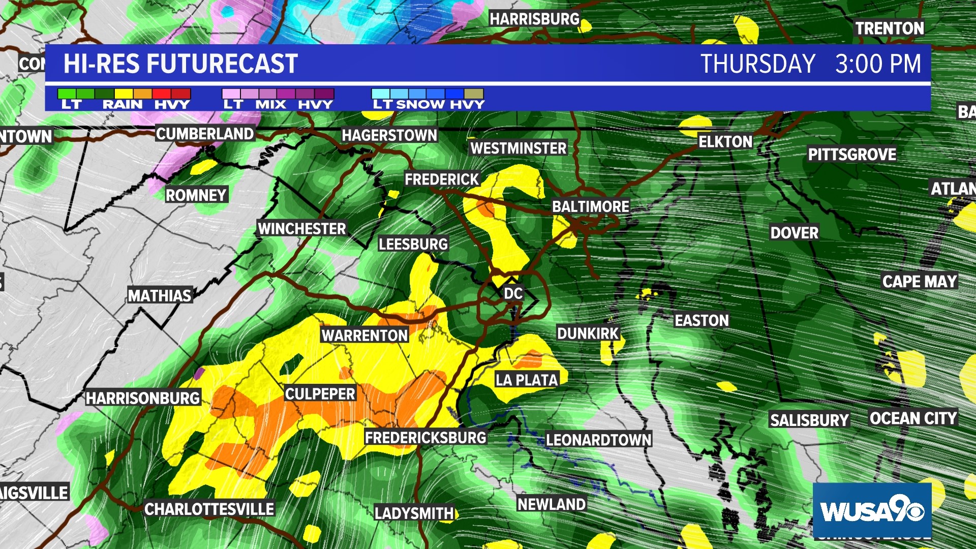 Thursday storm forecast: Rain, ice, snow in the DMV | wusa9.com