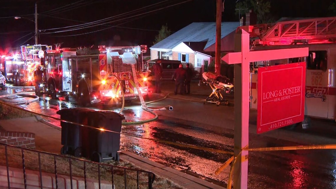 Fatal house fire in Suitland Maryland