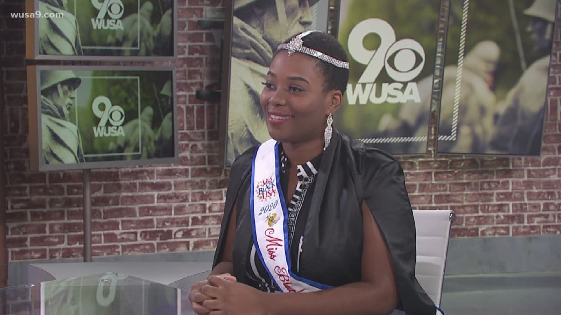 Harvard grad student Amini Bonane is celebrating her new role as Miss Black DC USA with a coronation ceremony and charity fundraiser.