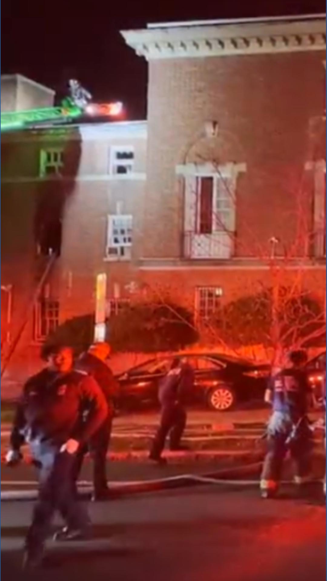 Crews fight fire at Laos embassy residence in DC | wusa9.com