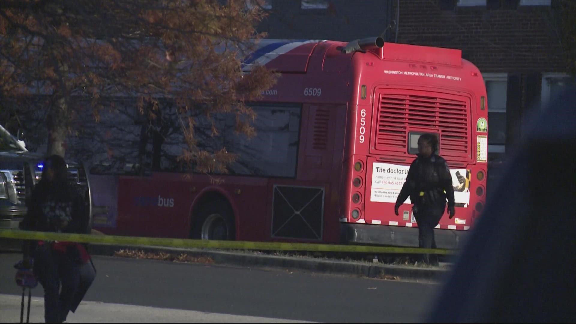 This stabbing happened on a bus operating on the H-12 route, near the stop at Iverson Street and 23rd Parkway in Hillcrest Heights.