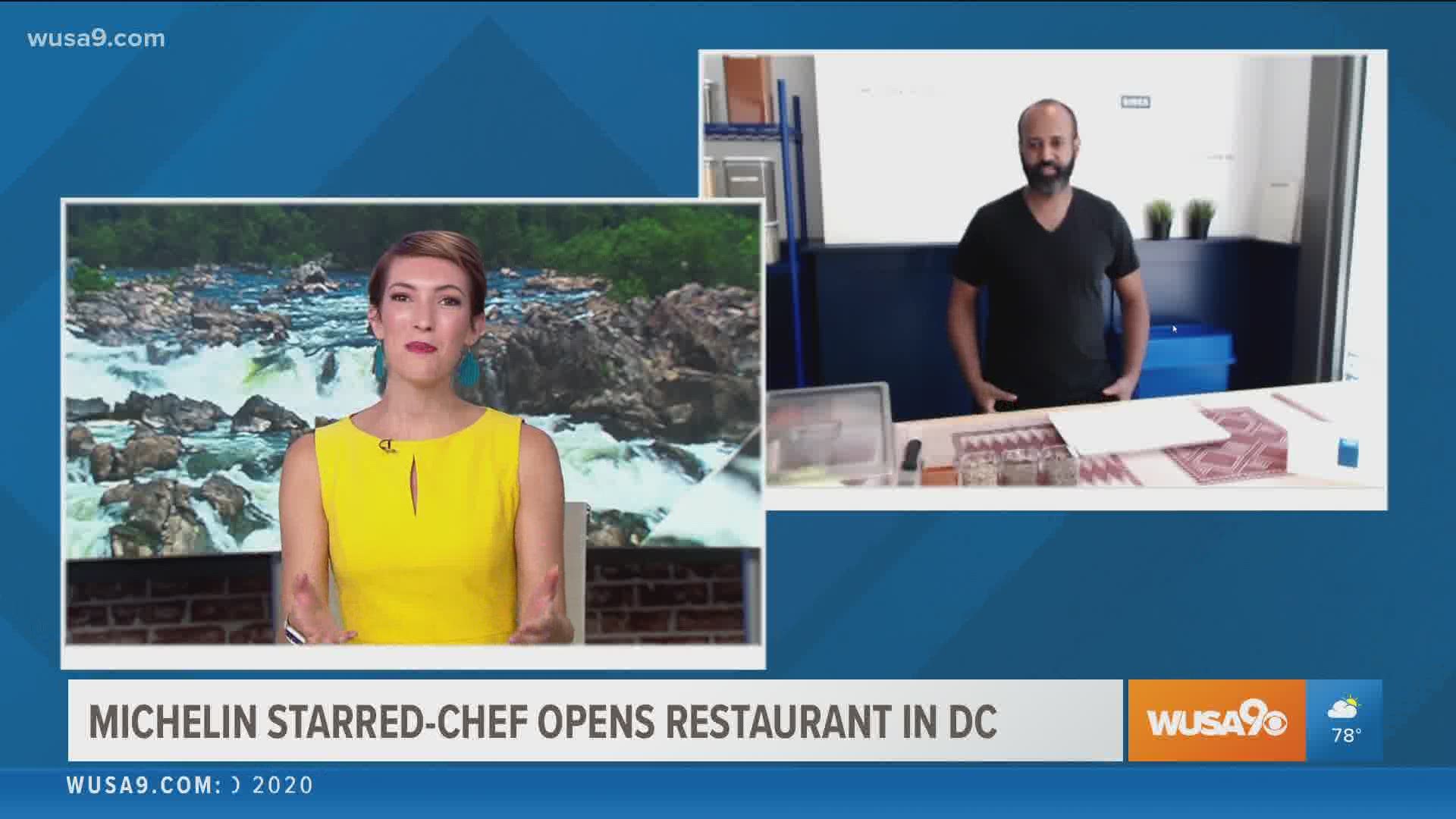 Chef Elias Taddesse, formerly of the Michelin-starred Caviar Russe in New York gives Ellen a preview of what to expect from his new restaurant in DC.