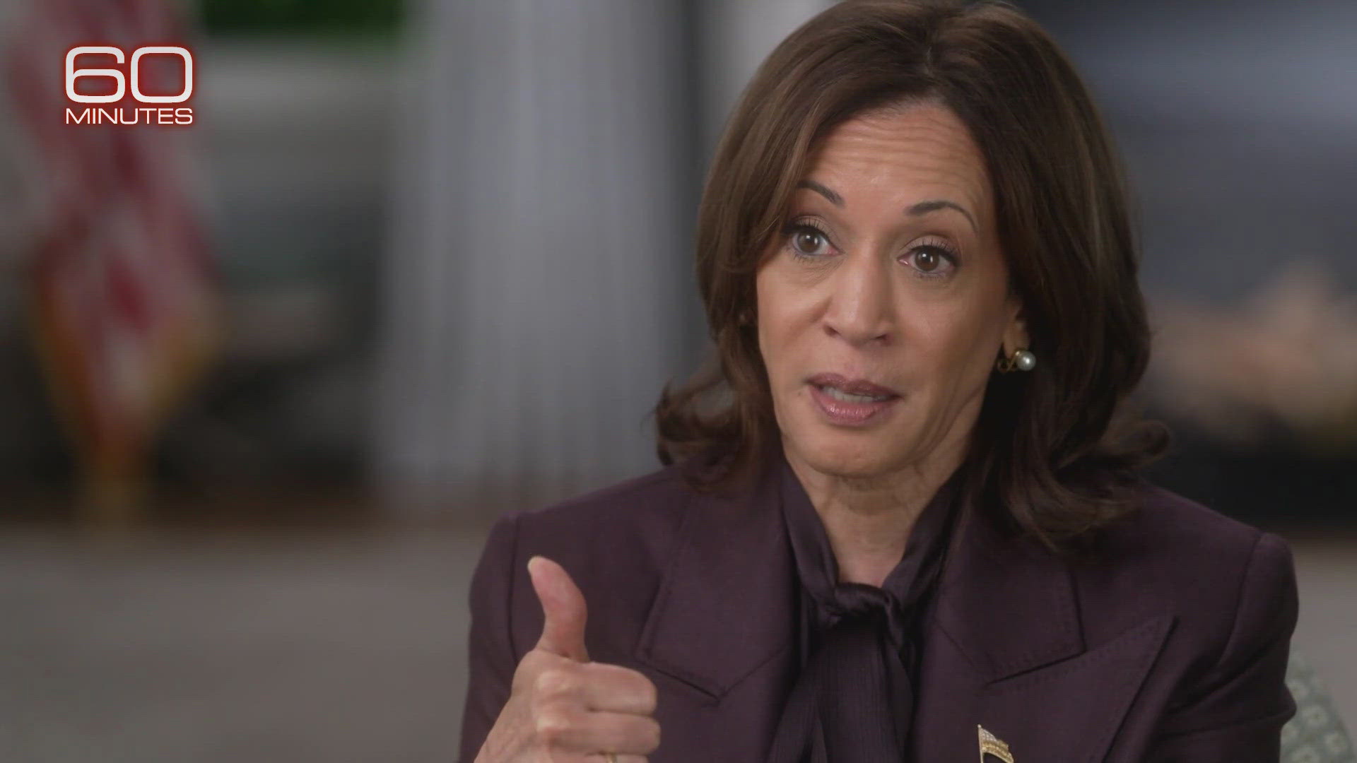 CBS WILL AIR A 60 MINUTES ELECTION SPECIAL WITH DEMOCRATIC PRESIDENTIAL NOMINEE KAMALA HARRIS AND HER RUNNING MATE TIM WALZ