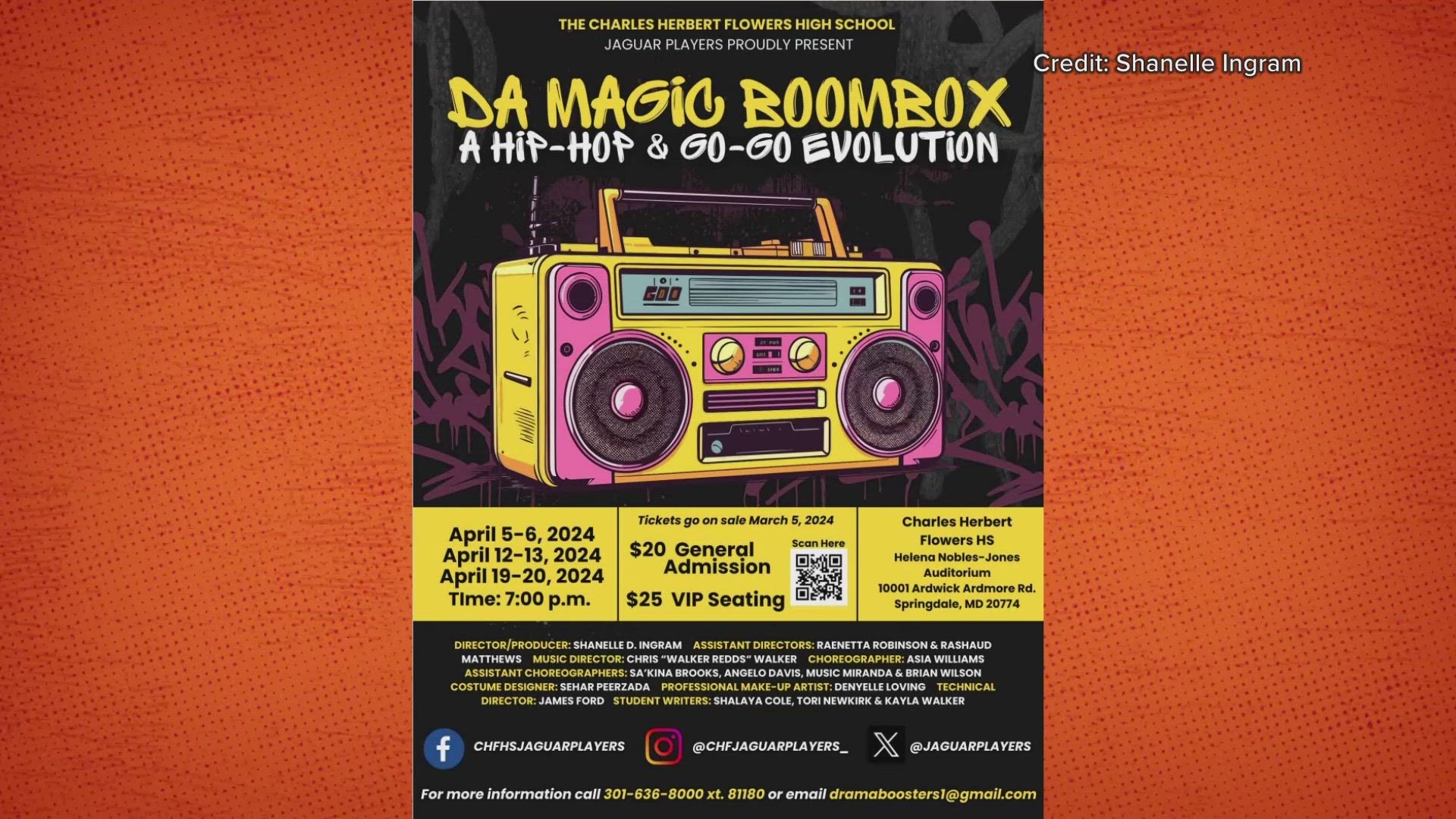 This year's production, 'Da Magic Boombox' hopes to capture DC culture through music and dance