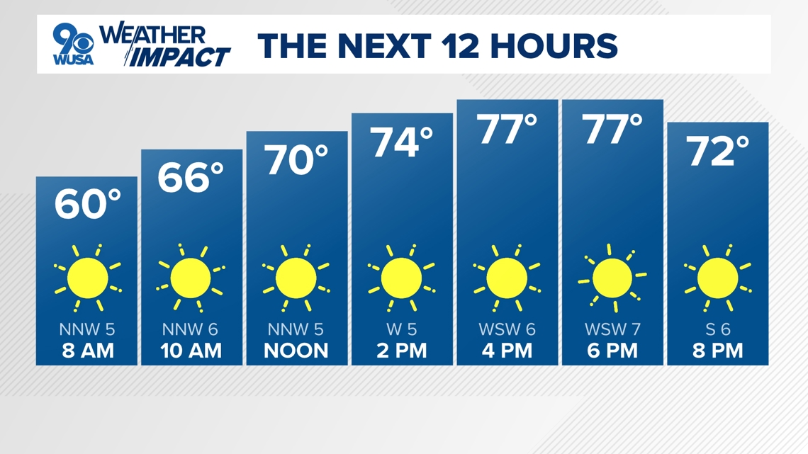 DC Forecast | A Healthy Dose of Sunshine and 70s