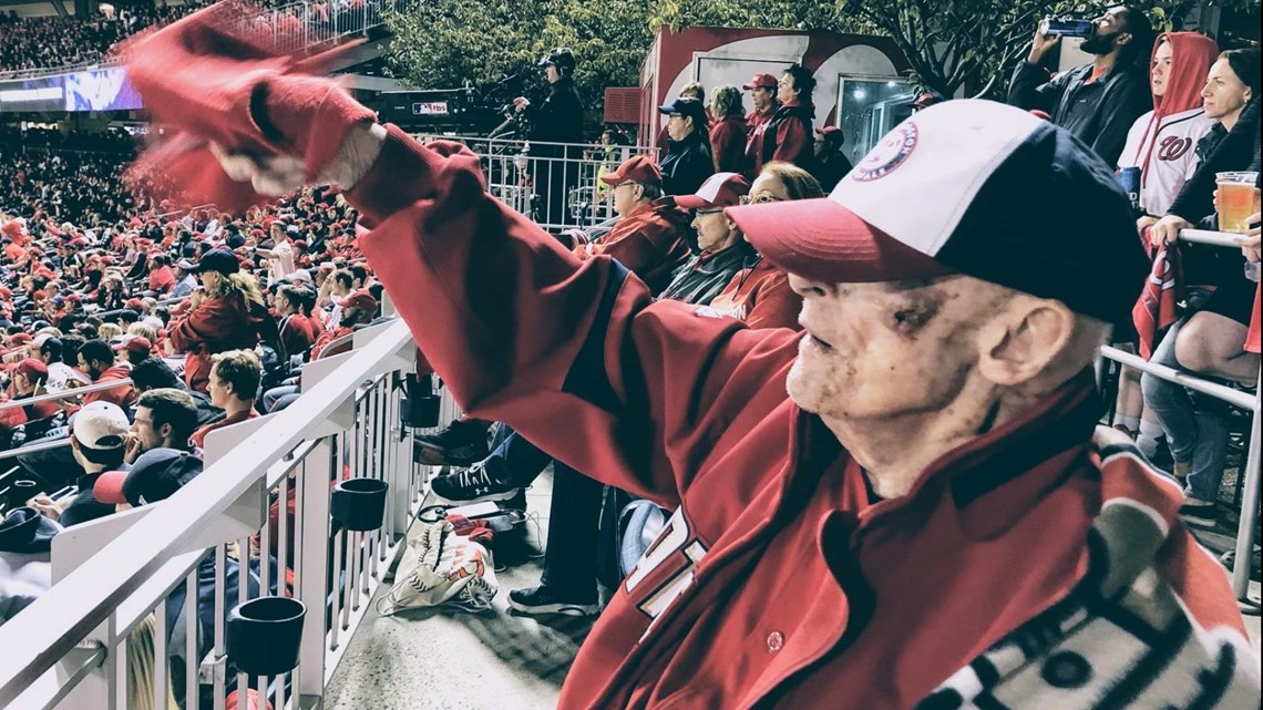Nats fan, 95, wants to throw first pitch at World Series game
