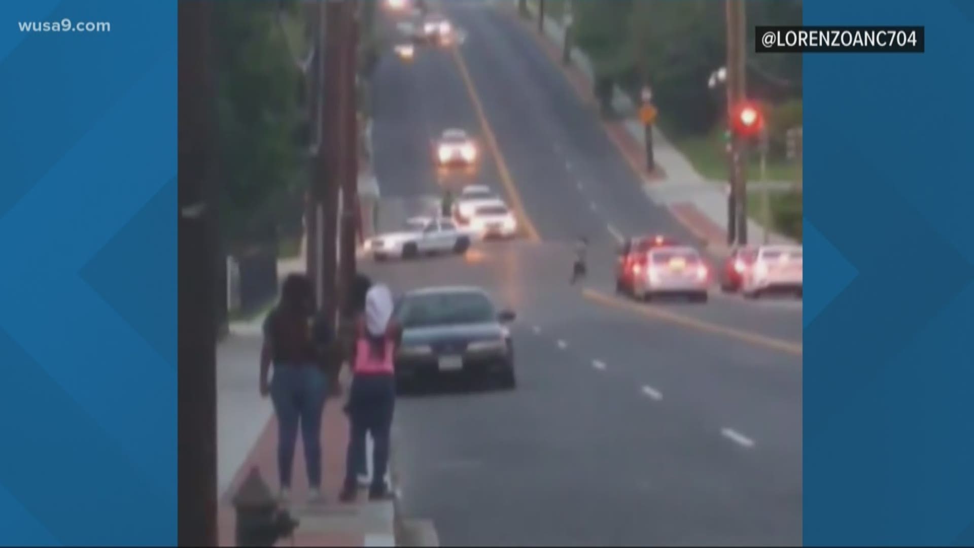 Prince George’s County police are launching an investigation into a video on social media showing an officer chasing a dirt bike rider over the weekend. The video shows a crowd of dirt bikes and ATVs riding near Southern Avenue on Saturday. Some of the drivers were reportedly riding on the wrong side of the road and ignoring stop lights.
