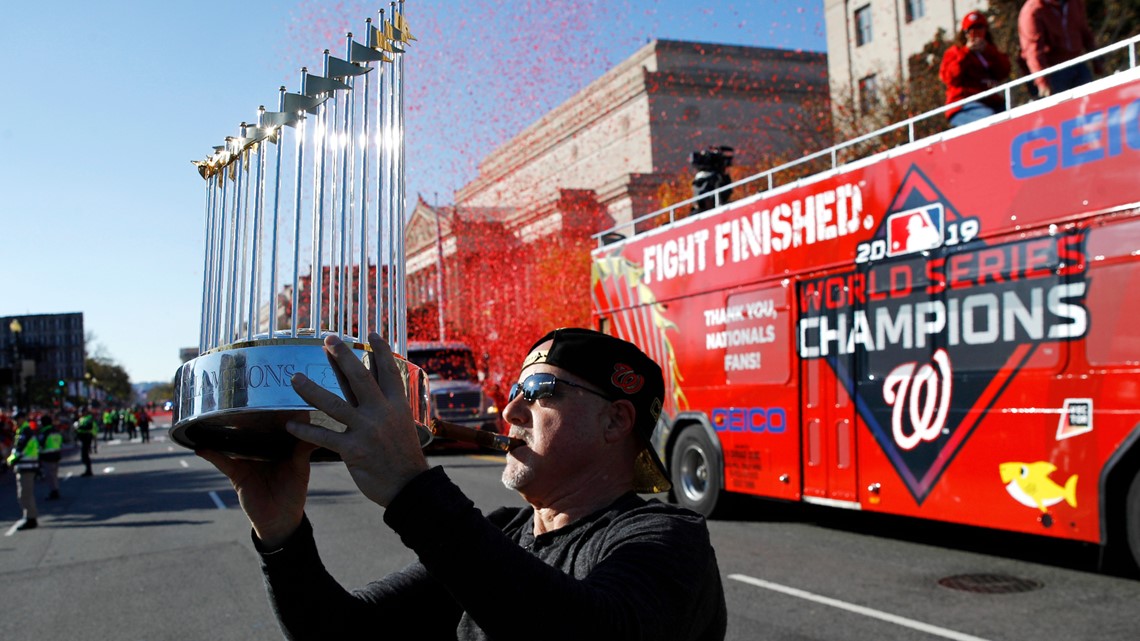 Washington Nationals' World Series Championship Parade today 2:00