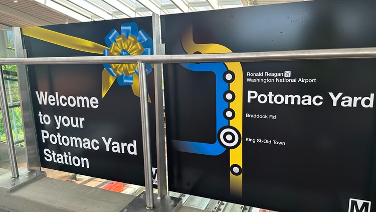 Potomac Yard Metro Station is now open in Alexandria