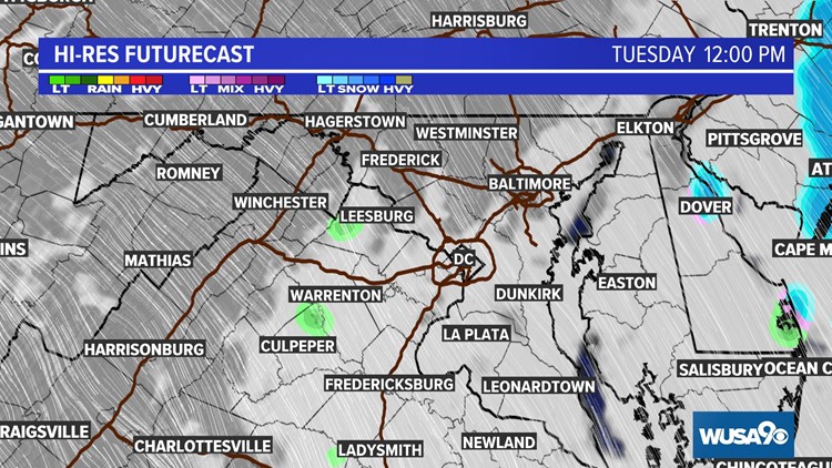 Snow Chance In DC Next Week | Wusa9.com