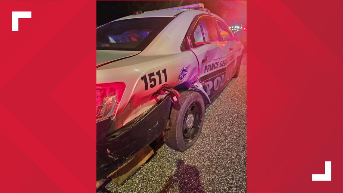 Officer hit by intoxicated driver investigating separate crash | wusa9.com