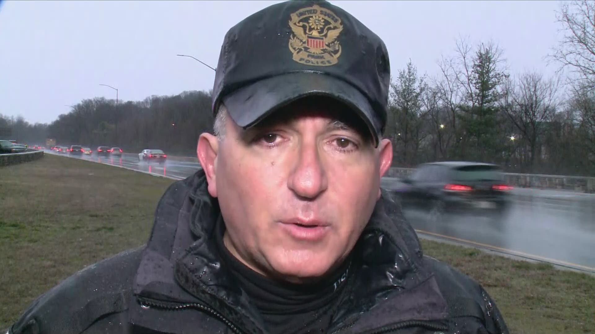 Lt. Simeon Klebner of the U.S. Park Police shared an update on the fatal pedestrian crash on BW Parkway Monday morning.