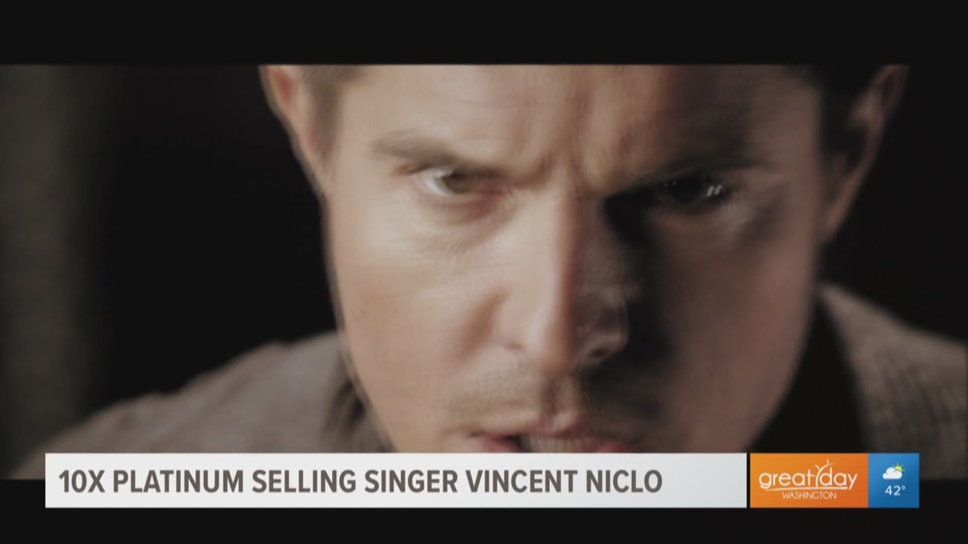 Vincent Niclo is a French Pop Opera singer who's touring the U.S. with Sarah Brightman in support for his new studio album, "An Evening With Vincent Niclo".  They are performing at DAR Constitution Hall Tuesday night.