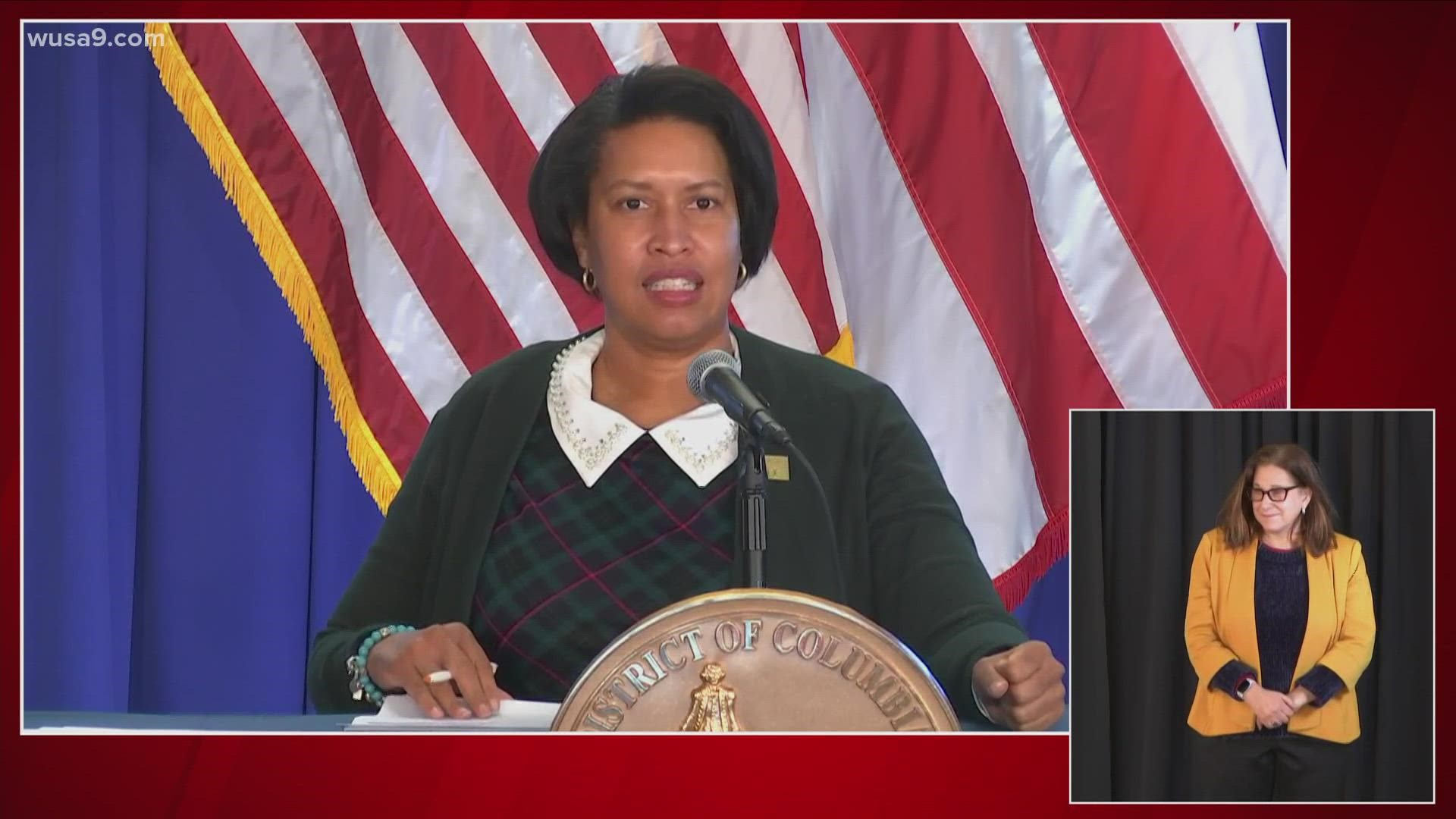 DC Mayor Muriel Bowser updates the District on coronavirus cases and vaccine distribution plans.