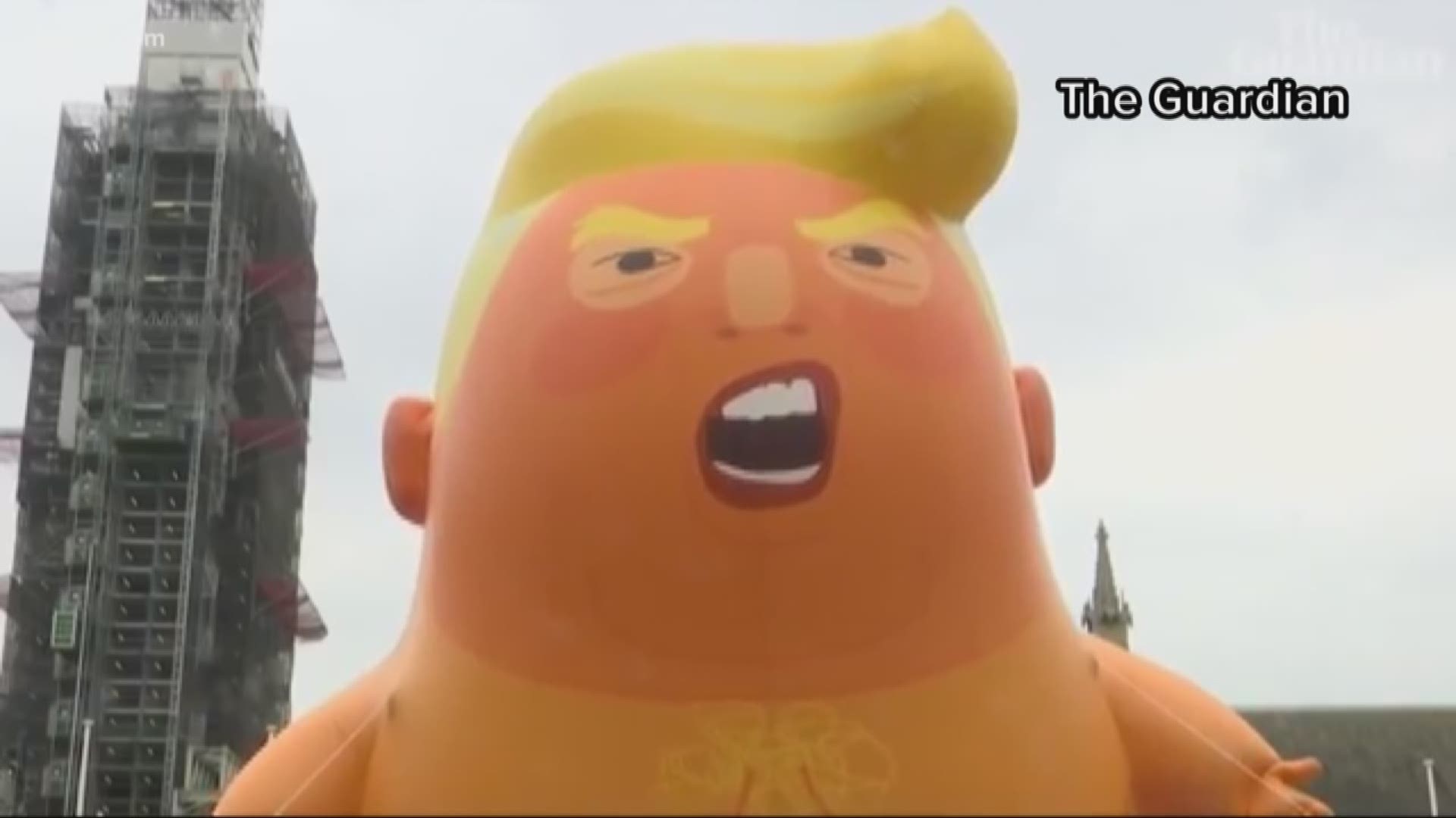 Activists wants to overhaul the current D.C. firework event with his own speech. Now, a group wants to fly the baby Trump balloon during the same time.
