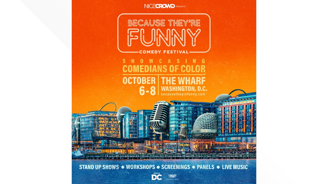 全新的DC喜剧节即将在The Wharf上演，为大家带来一个周末的欢笑盛宴