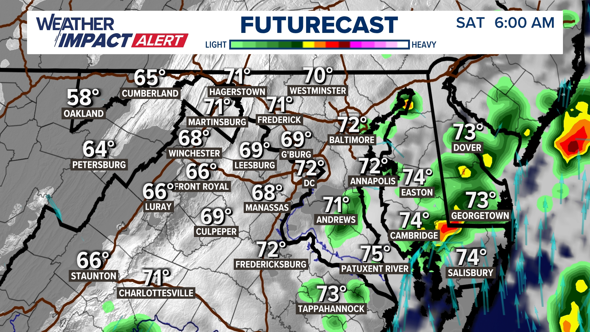 Heavy rain in DC Friday morning | wusa9.com