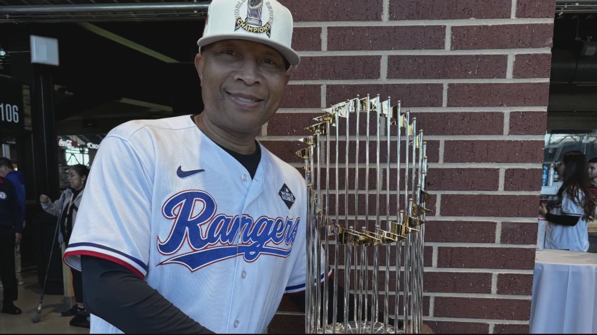 Tony Beasley, from Caroline County, Virginia, is baseball's longest-tenured base coach and just won a World Series with the Rangers.