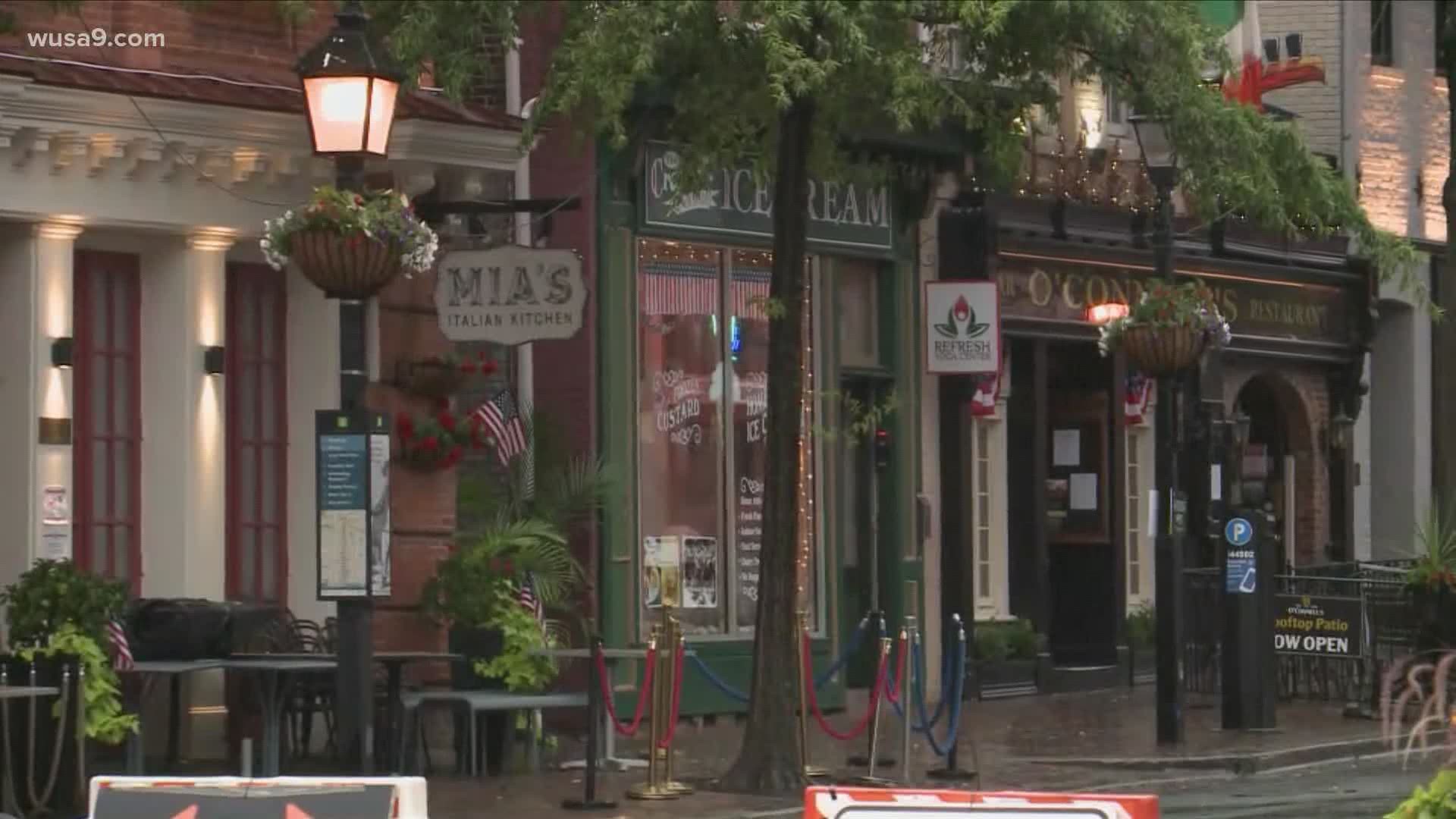 Alexandria passed out 2,000 free sandbags to help businesses and homeowners prep for Tropical Storm Isaias as it heads up the East Coast.