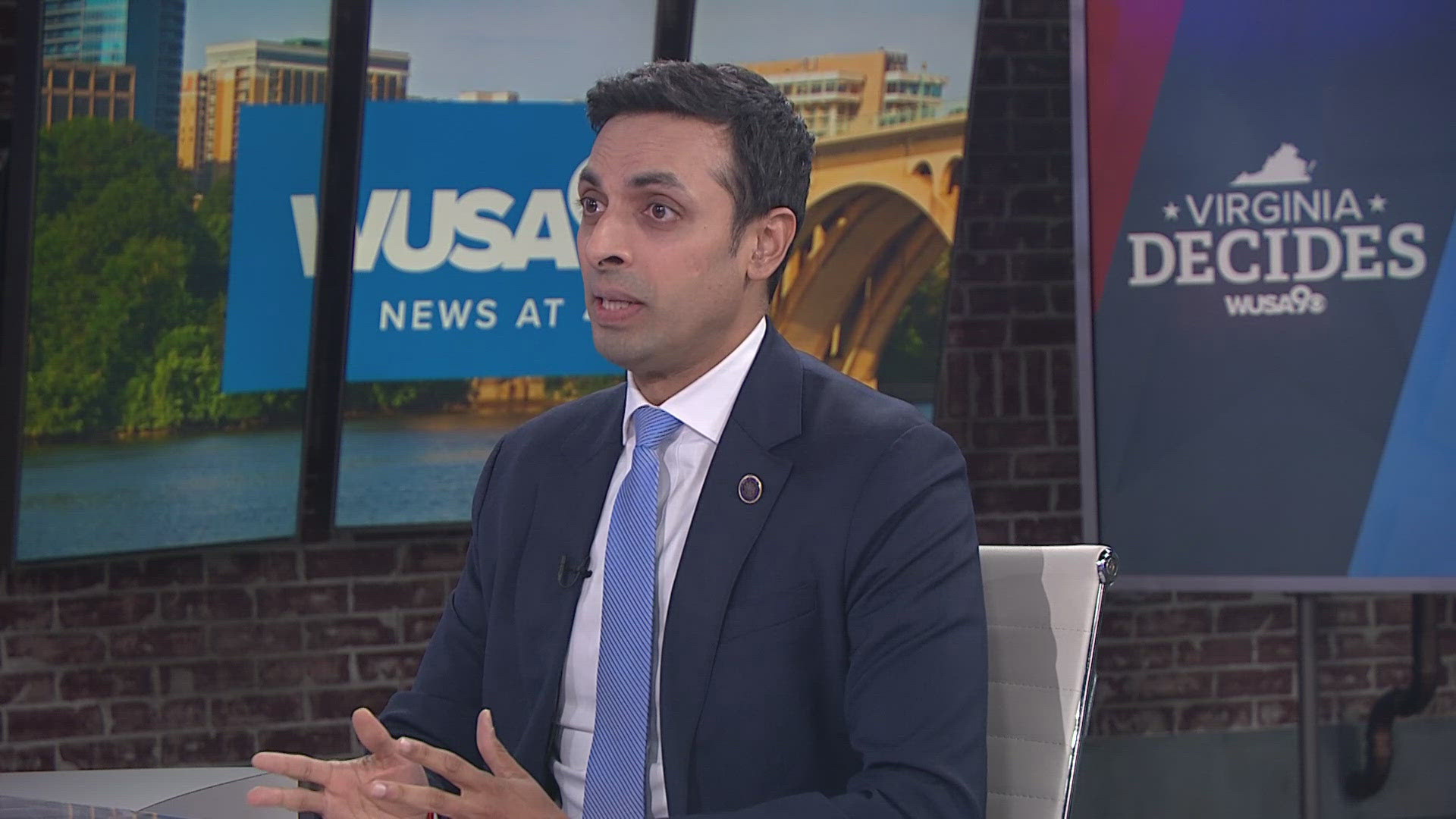 We are joined by Mister Subramanyam. He's a Loudoun County resident. A lawyer and he served as a White House technology policy advisor to President Obama.