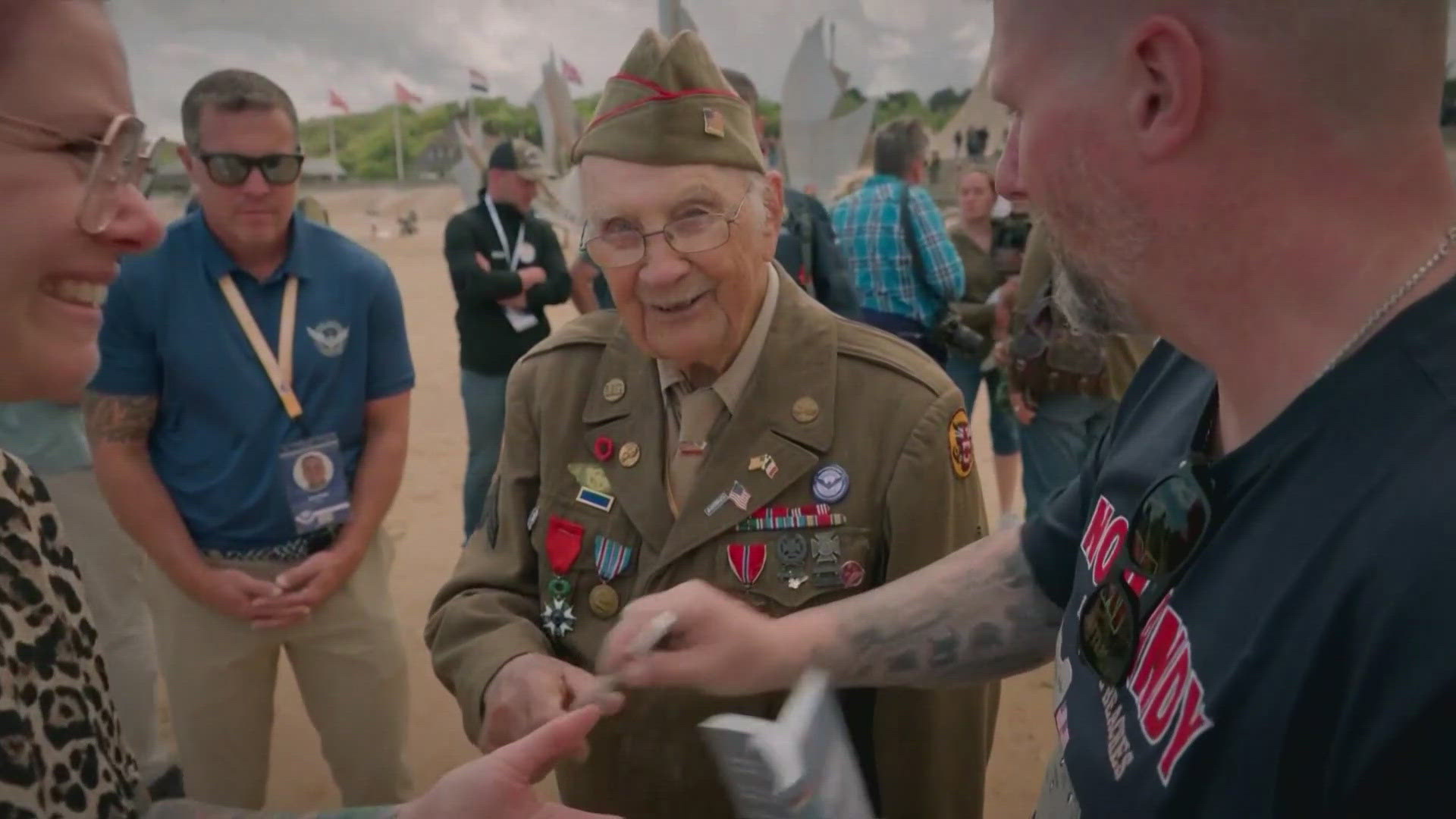 On this day in 1944, allied forces invaded Normandy to free France from Nazi forces. 
