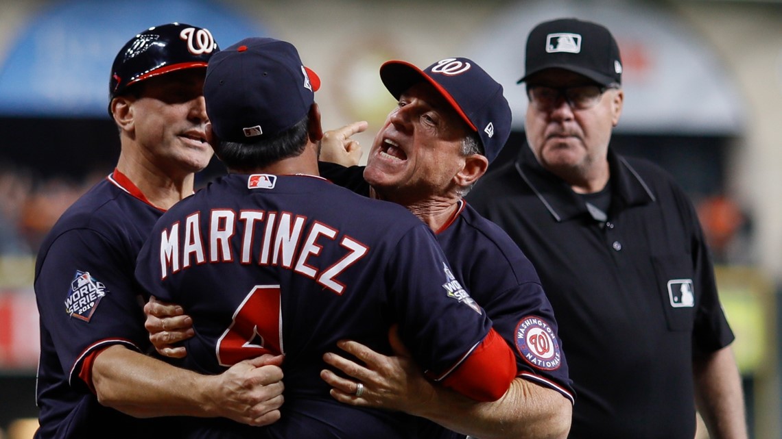 Dave Martinez got teary-eyed after Ryan Zimmerman home run