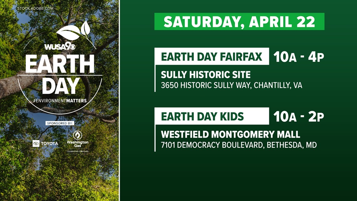 Celebrate the environment with WUSA9 at Westfield Montgomery Mall - Vimarsana News