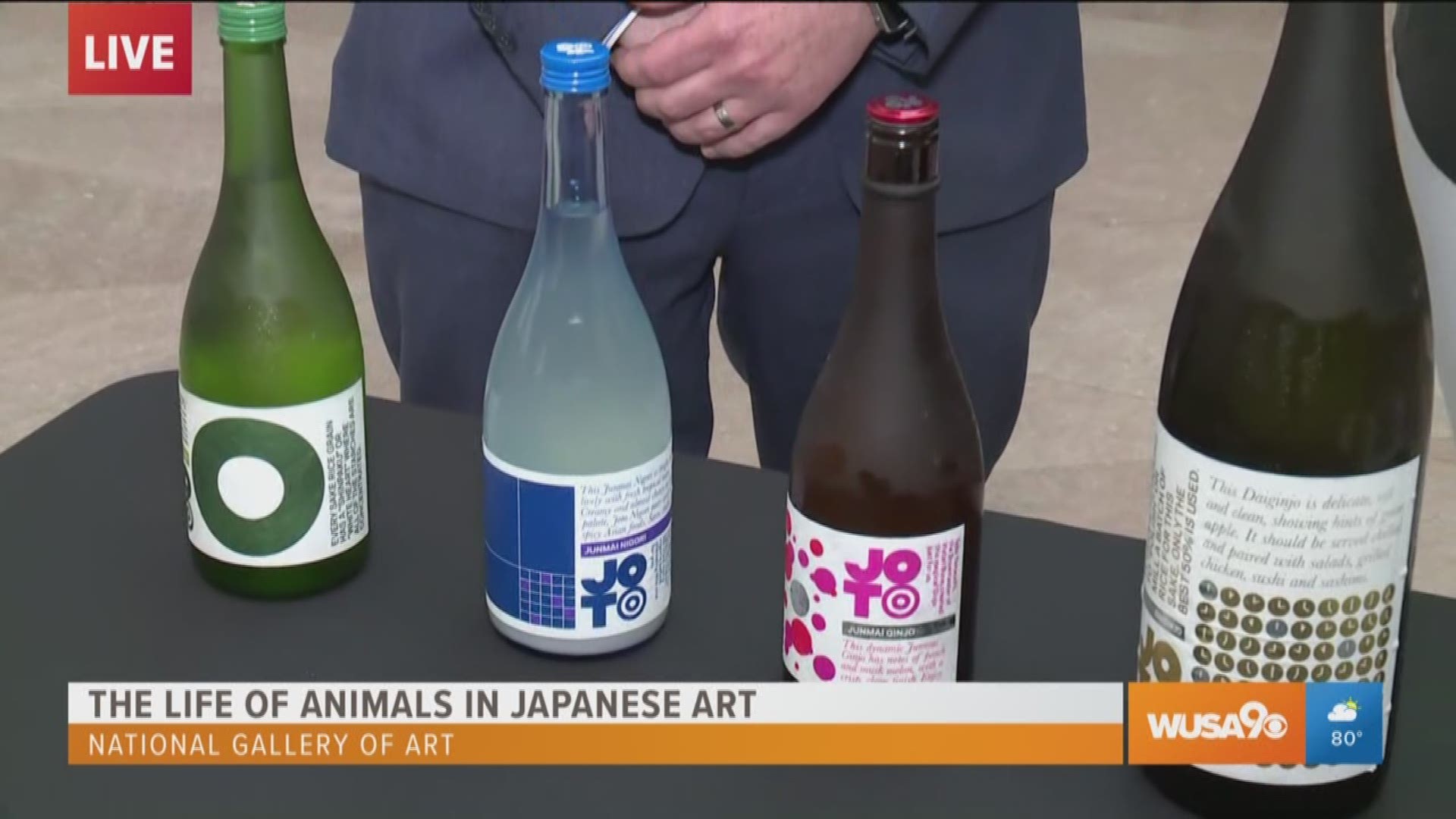 Sommelier Aaron Beavers talks to Andi all about four different types of sake. To taste the sake yourself, there will be a sake tasting this Saturday night at the Animals in Japanese Art exhibit at the National Gallery of Art.