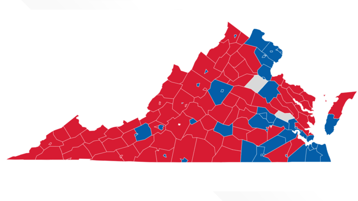 MAP See how DC, Maryland & Virginia voted on Election Night 2020