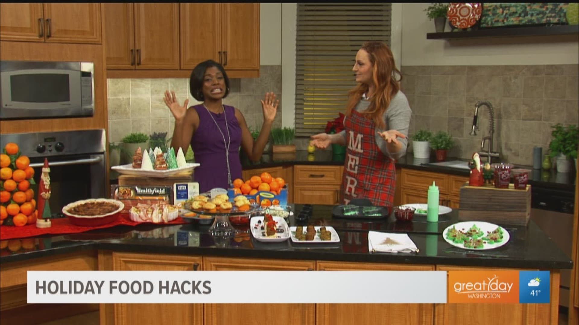 Food & Lifestyle expert Parker Wallace shows a few food hacks that you can enjoy with your family this holiday season.