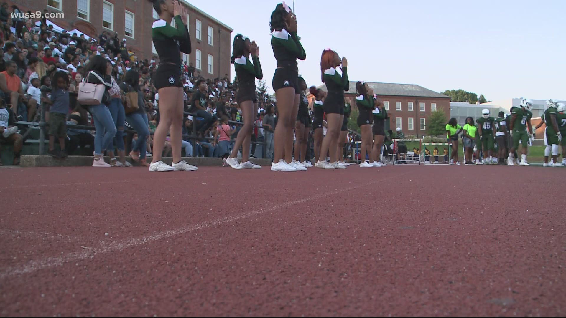 An online petition showing support for Virginia high school sideline cheerleaders had gathered over 2,700 signatures as of Friday evening.