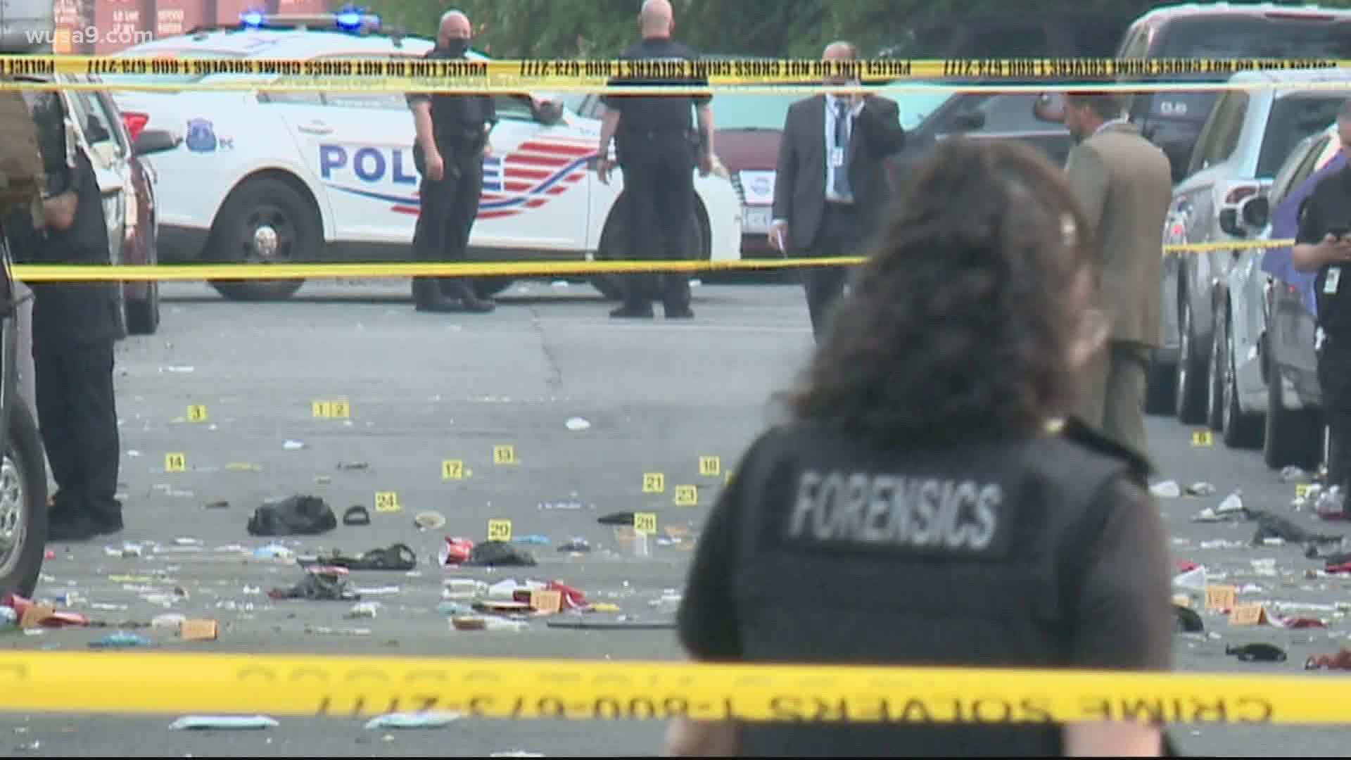 The community asks why more wasn't done to prevent tragedy after 22 people were hit by gunfire at a deadly shooting in Southeast DC over the weekend.