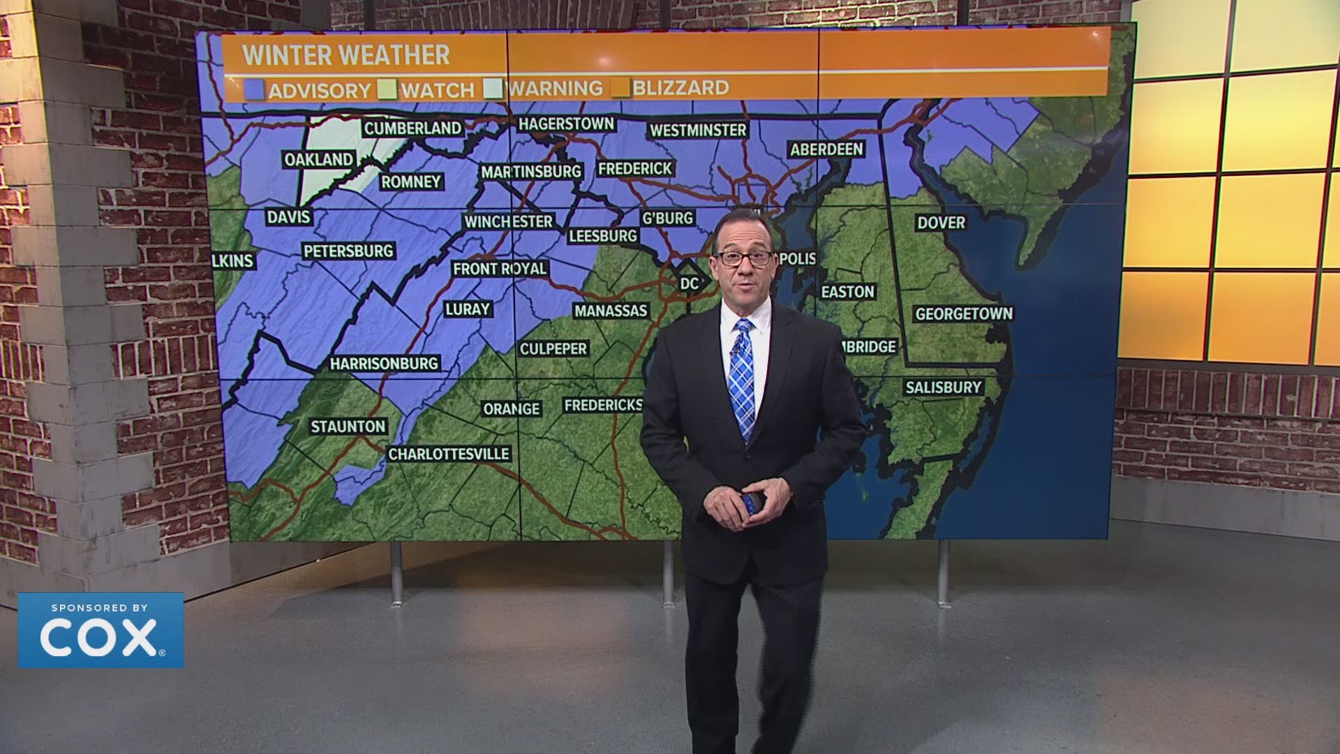 Snow, freezing rain, and rain expected to cause slippery conditions on the roads.